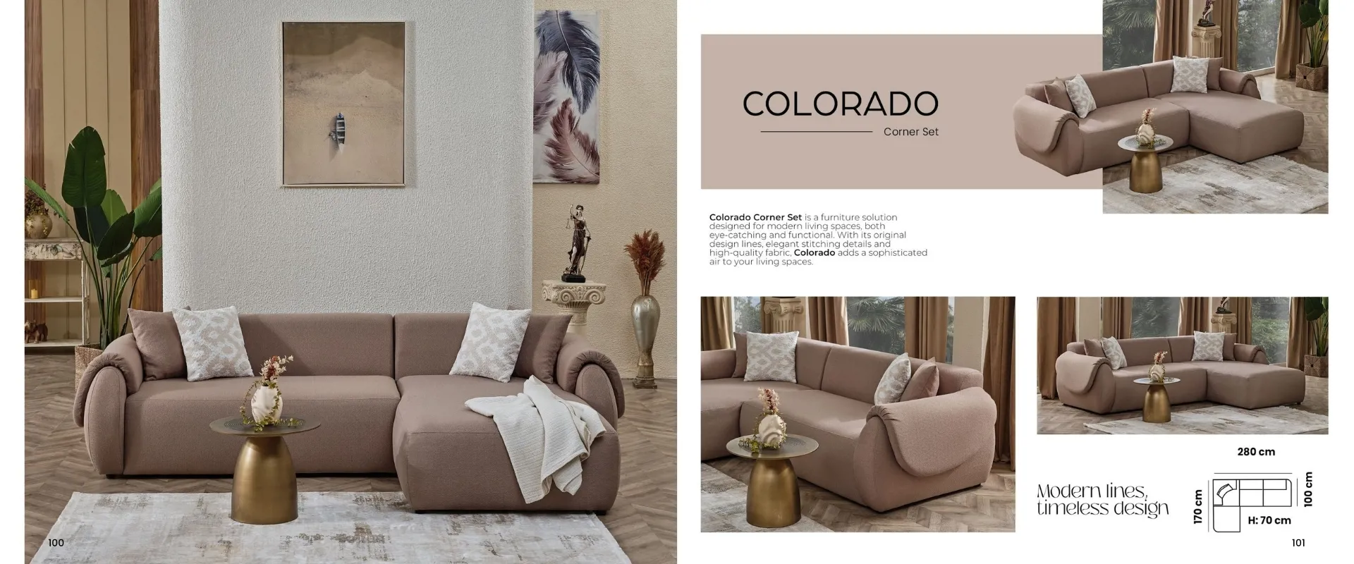 Colorado Köşe Koltuk Takımı
