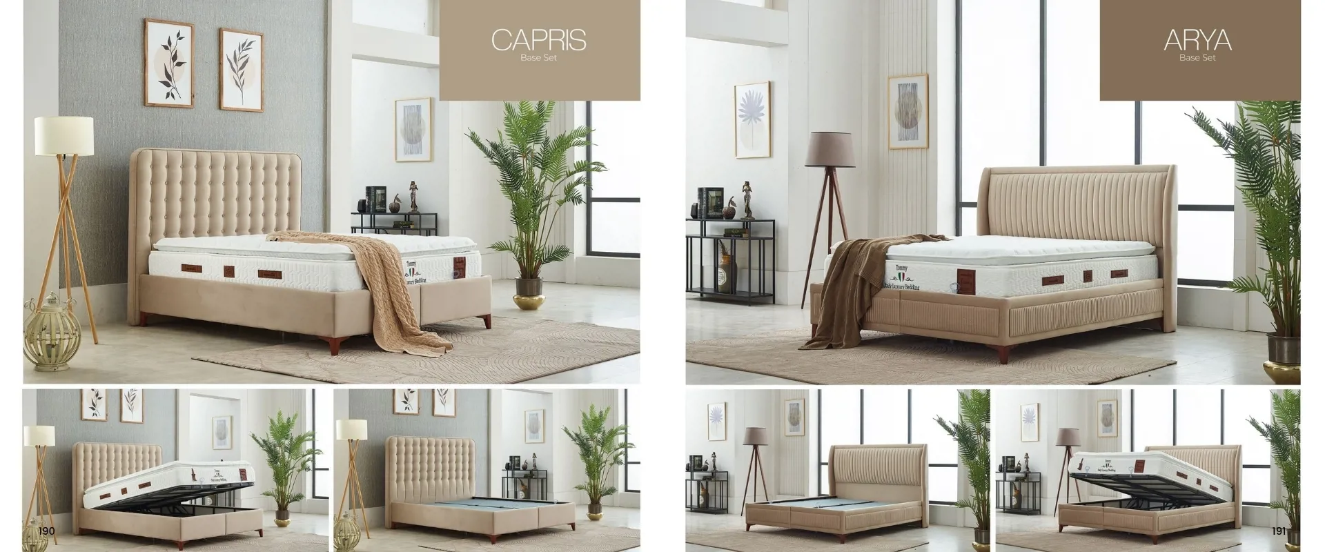 Capris Baza Başlık Yatak