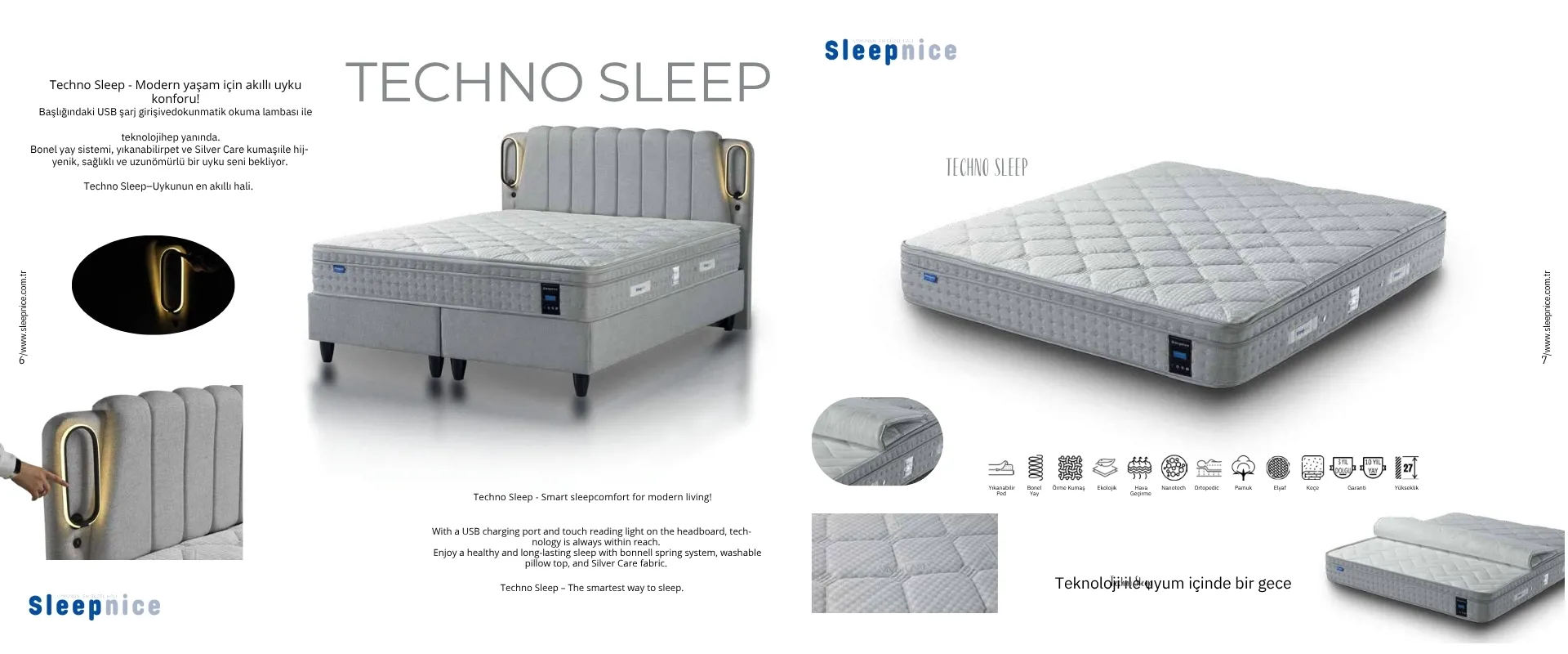 Techno Sleep  Uyku Seti