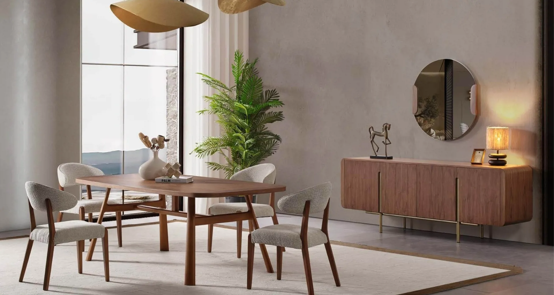 Walnut M30 Yemek Odası