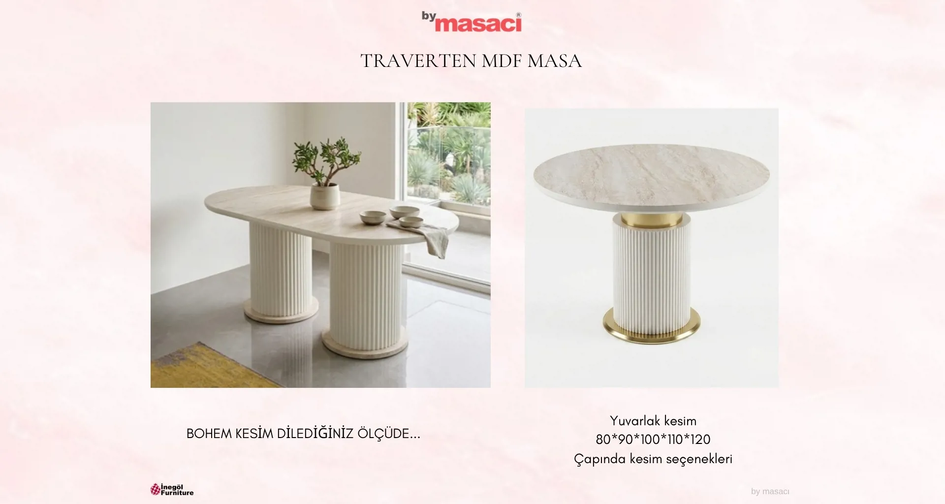 Trawenten Mdf Masa Çeşitleri 