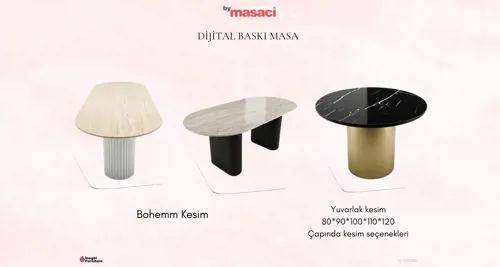 Dijital Baskı Masa Çeşitleri