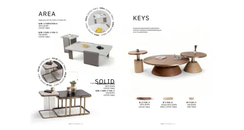 Area ve Keys Sehpa 