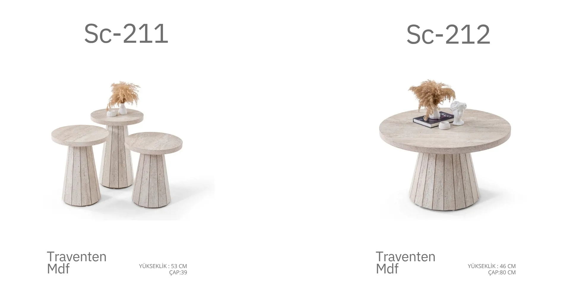 Sc-211 ve Sc-212 Trawenten Sehpa