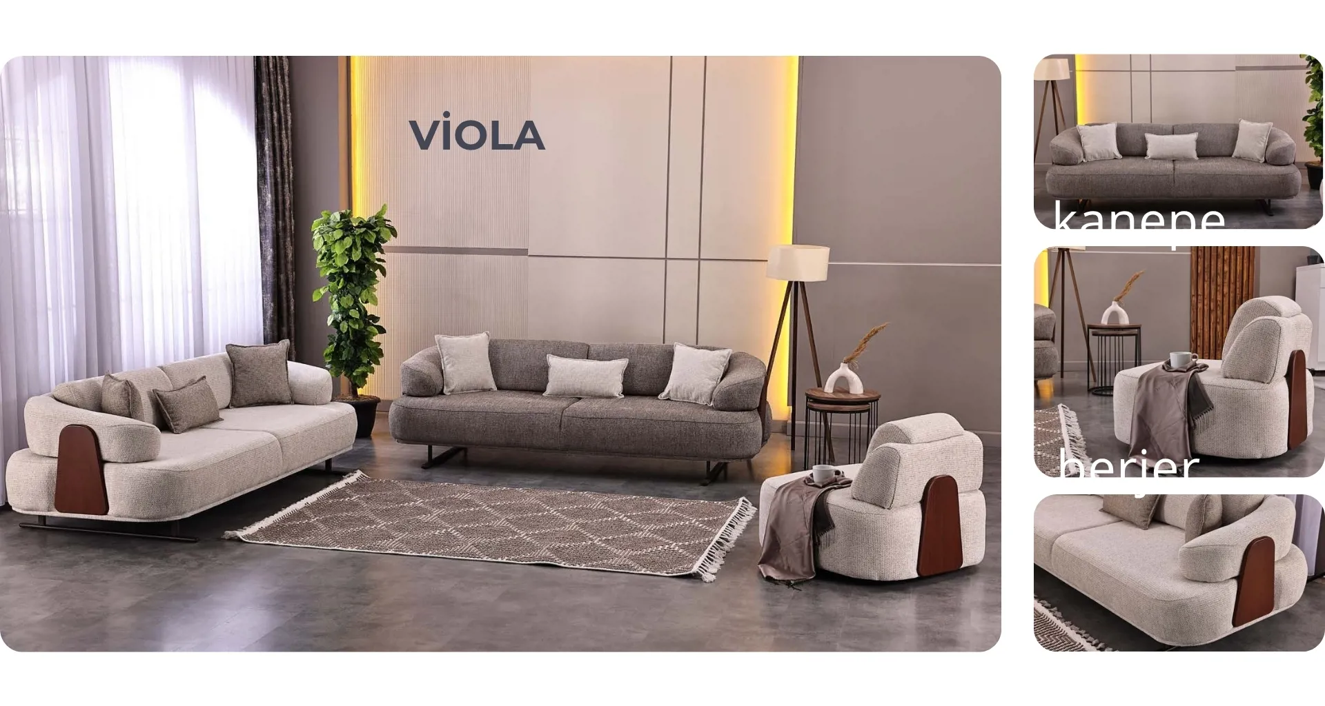 Viola Koltuk Takımı