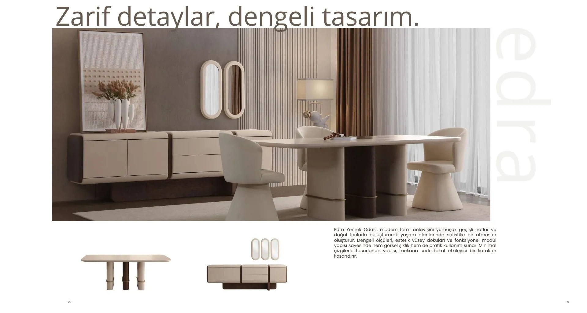 Edra Yemek Odası 