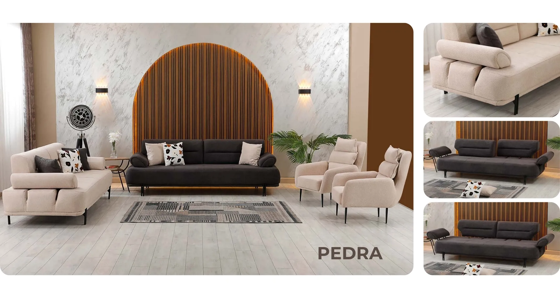 Pedra Koltuk Takımı