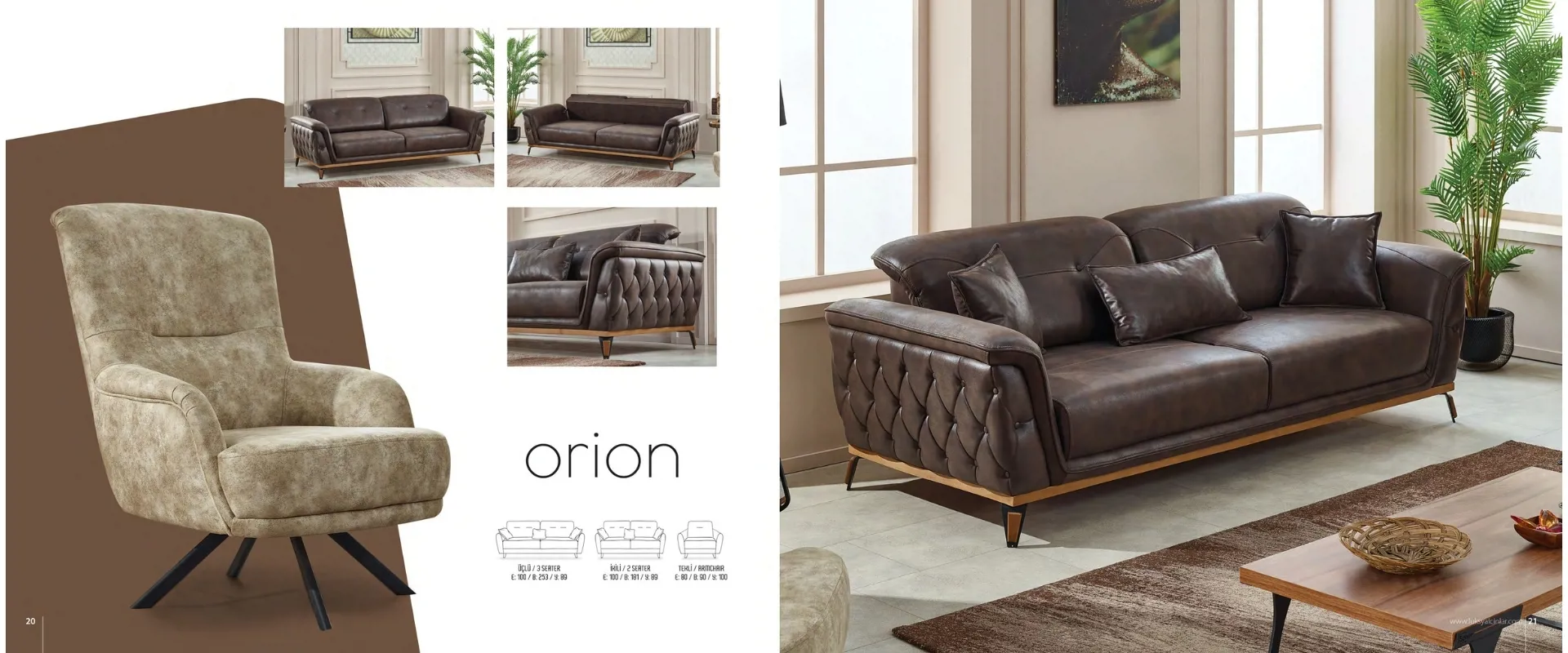 Orion Koltuk Takımı