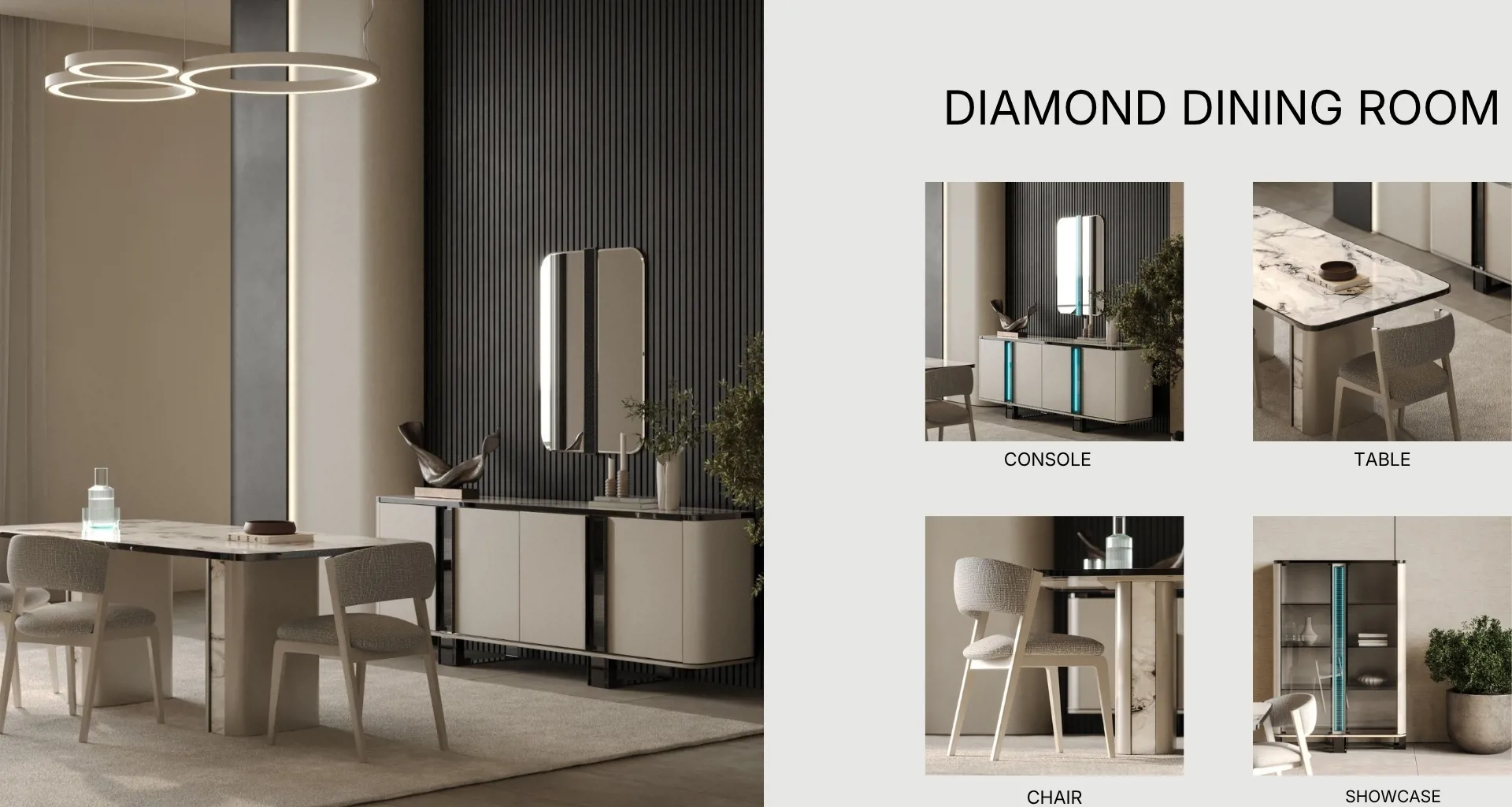Diamond Yemek Odası