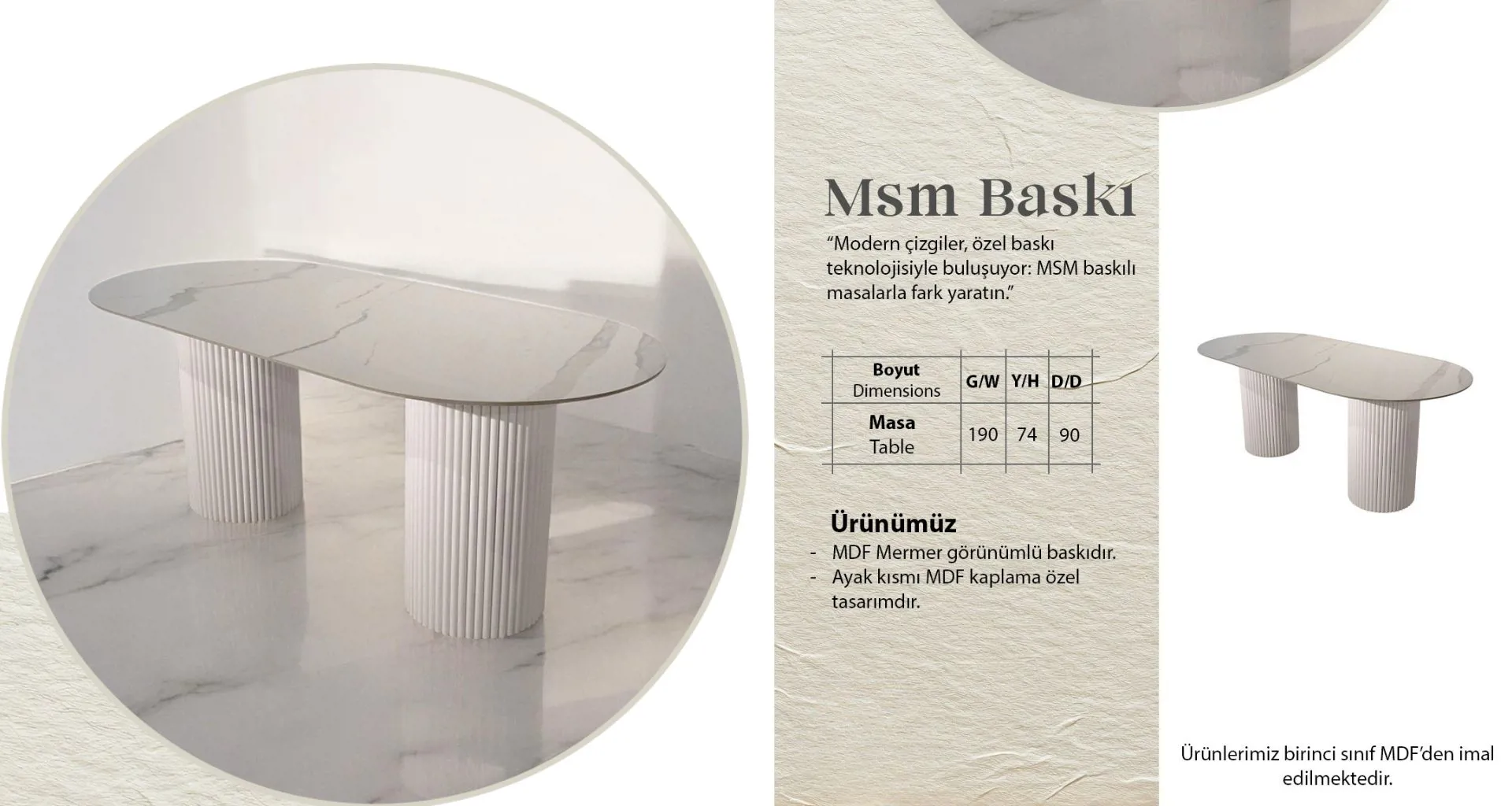 Msm Baskı Masa
