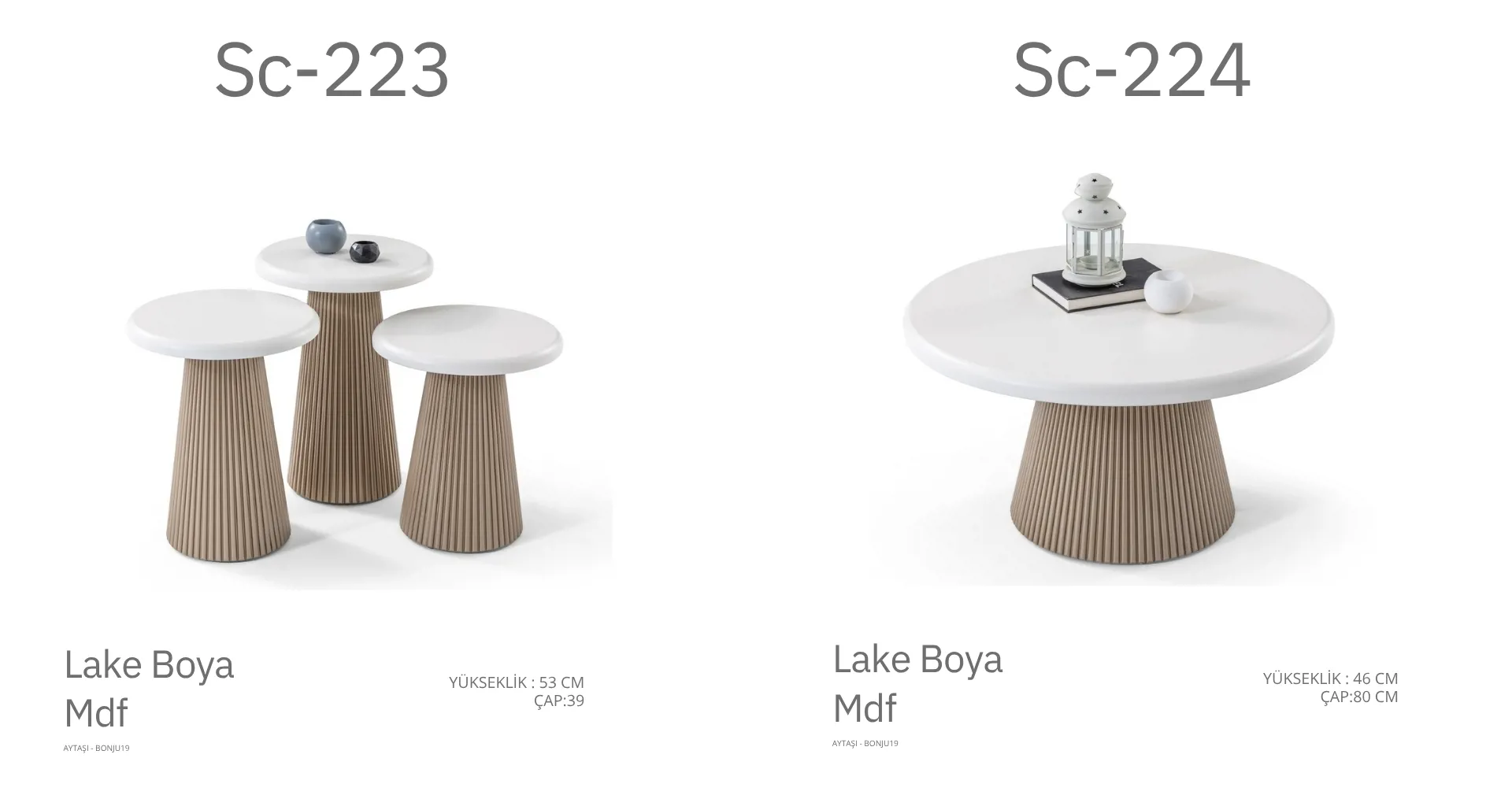 Sc-223 ve Sc-224 Lake Sehpa