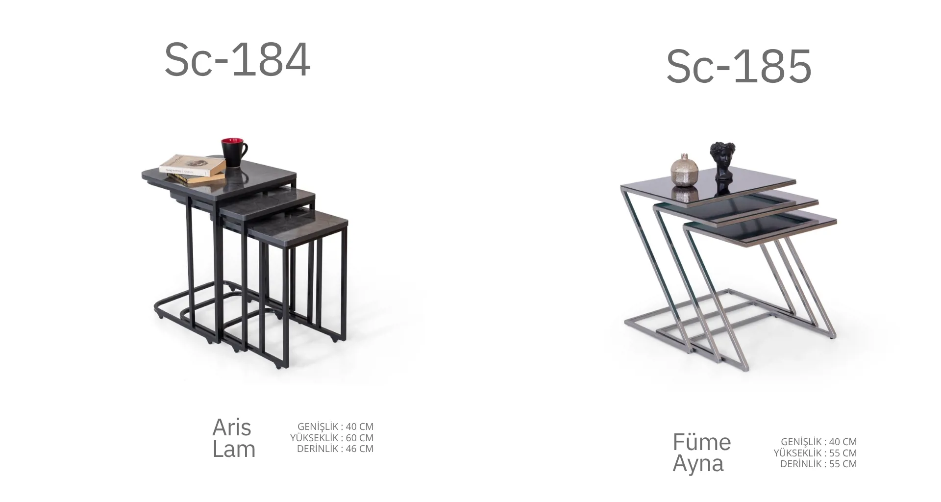 Sc-184 ve Sc-185 Sehpa