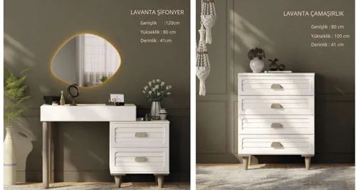 Lavanta Şifonyer ve Çamaşırlık