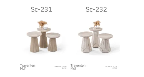 Sc-231 ve Sc-232 Trawenten Sehpa