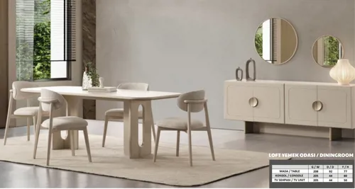 Loft Yemek Odası