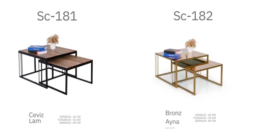 Sc-181 ve Sc-182 Sehpa