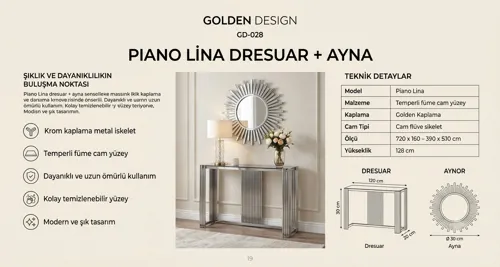 Piano Lina Dresuar + Ayna