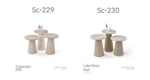 Sc-229 ve Sc-230 Trawenter Sehpa
