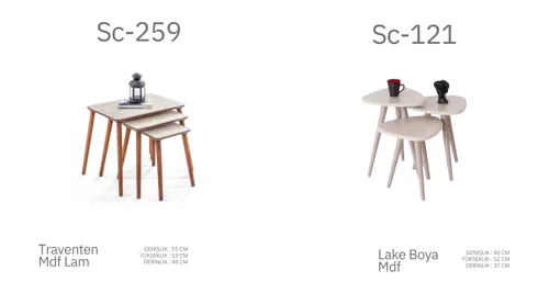 Sc-259 ve Sc-121 Sehpa 