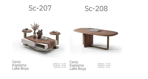 Sc-207 ve Sc-207 Kaplama ve Lake Sehpa