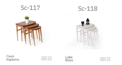 Sc-117 ve Sc-118 Sehpa