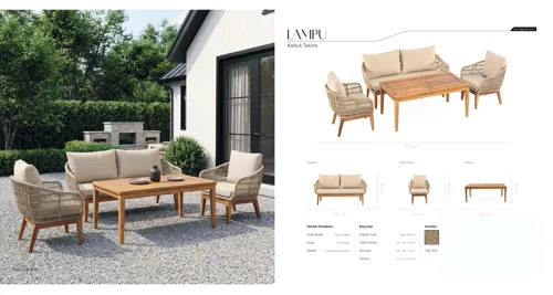 Lampu Bahçe Seti