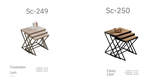 Sc-249 ve Sc-250 Sehpa