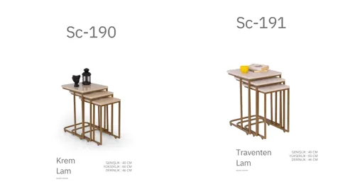 Sc-190 ve Sc-191 Sehpa