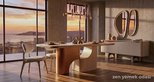Zen Yemek Odası Takımı